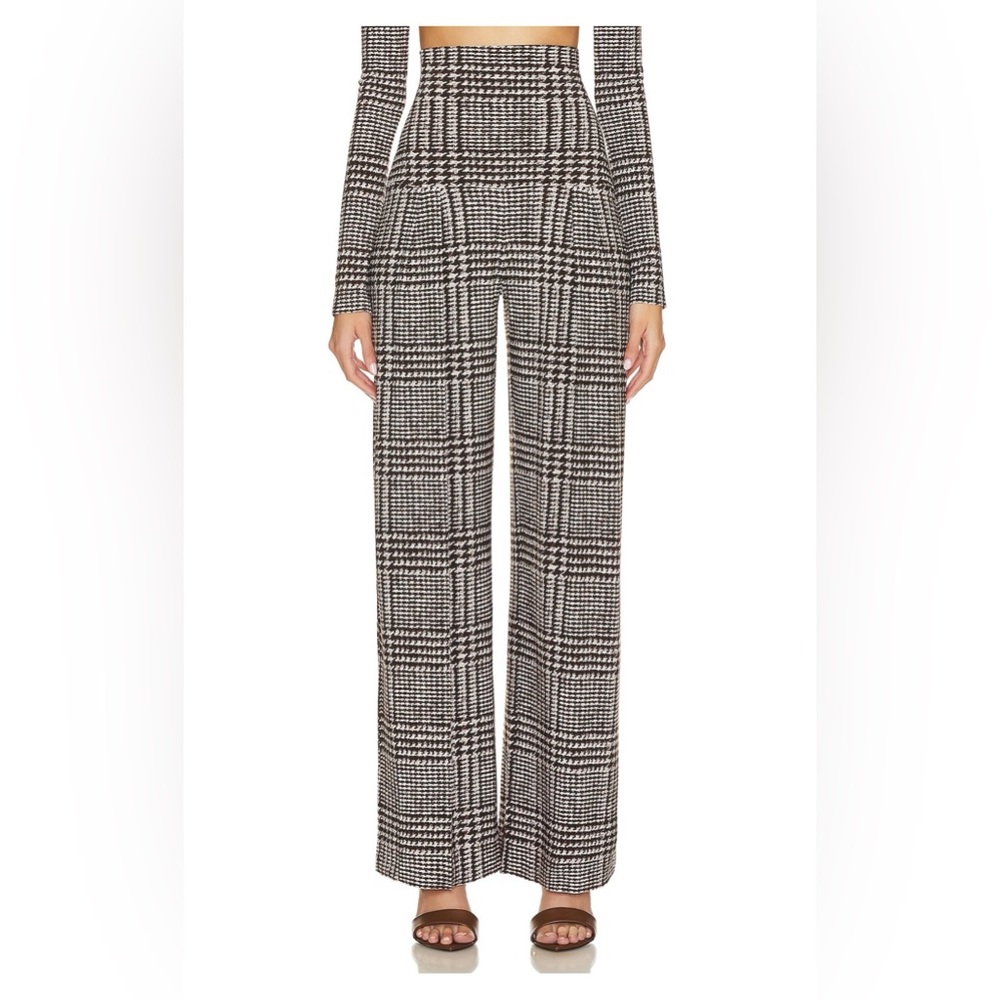 Norma Kamali High Waist Pleat Pants
